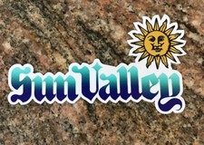 Sun Valley Ski Resort Sticker - Skiing Snowboard Mountain Sports Idaho