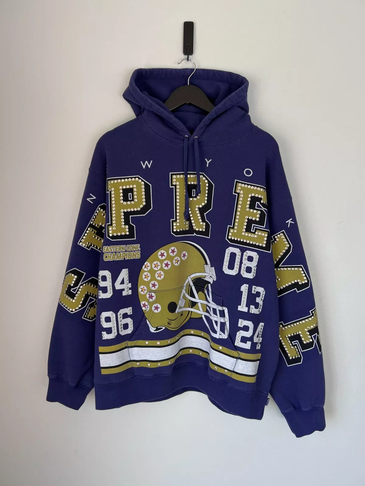 Sweat à capuche Supreme Champions   Taille L   Violet   NEUF