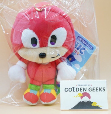 Sonic the Hedgehog KNUCKLES  Plush Mascot Keychain SONIC&FRIENDS SEGA Fave