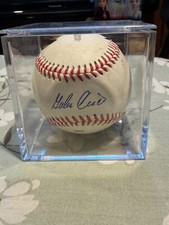 Galen Cisco Autographed Official MLB Baseball Philadelphia Phillies In Cube