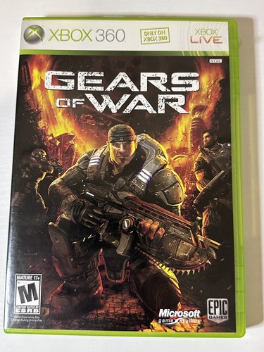 GEARS OF WAR (Microsoft Xbox 360, 2006) Completo CIB - Testato