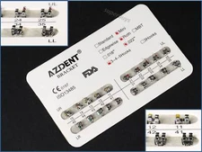 Dental Bracket Metal Braces Mini Roth .022" 3-4-5 Hooks 20pcs Orthodontic Molar