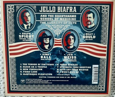 The Audacity Of Hype by Biafra, Jello / Guantanamo School of