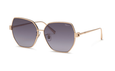 Occhiali da Sole Chopard SCHL28M 0300 ORO ROSE' LUCIDO TOTALE 59/15/135 Donna