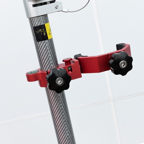 NEW Trimble red TSC3 GPS collector Bracket Mount / Range Pole Cradle bracket - Picture 3 of 5