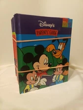 DISNEY 1997 COMPLETE READ AND GROW 19 HC BOOK SET W/ PARENT GUIDE EUC VINTAGE 