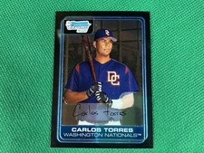 2006 Bowman Chrome Prospects #BC65 Carlos Torres Washington Nationals