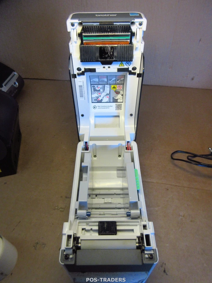 Brother TD-2130N USB Network Direct Thermal 56 mm Label Printer TESTED OK + PSU - Bild 3 von 4