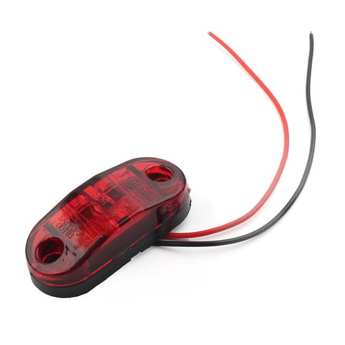 For Truck Trailer RV SUV Car 12V 2 SMD LED Side Marker Light Trailer Light - Imagen 9 de 17