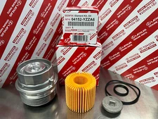 New OEM Toyota / Lexus Oil Filter Canister Housing Cap Aluminum Metal Upgrade