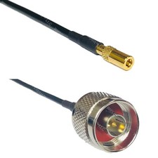 RG174 SSMB Female to N MALE Coax RF Cable USA-Ship Lot