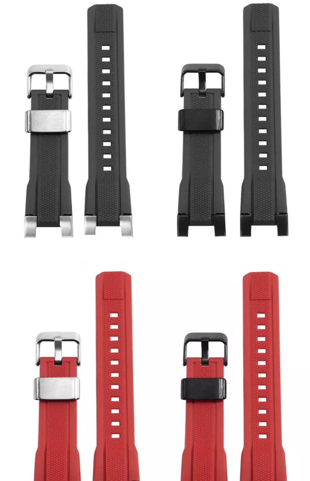 Premium Resin Silicone Strap for Casio G-SHOCK MTG-B2000
