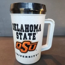 Oklahoma State University OSU Insulated Travel Mug Thermal Cup 22 Oz Betras