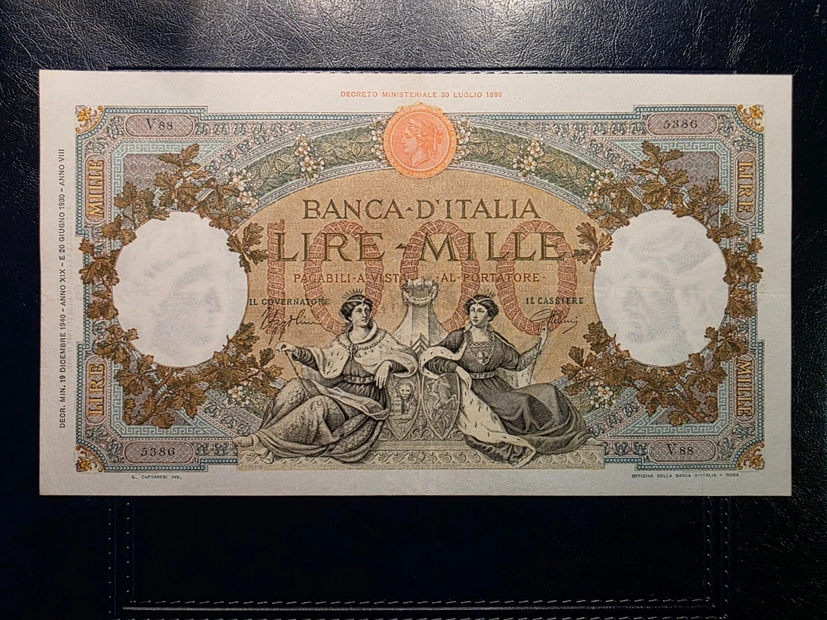 1940 年意大利，圣马力诺和梵蒂冈纸币| eBay