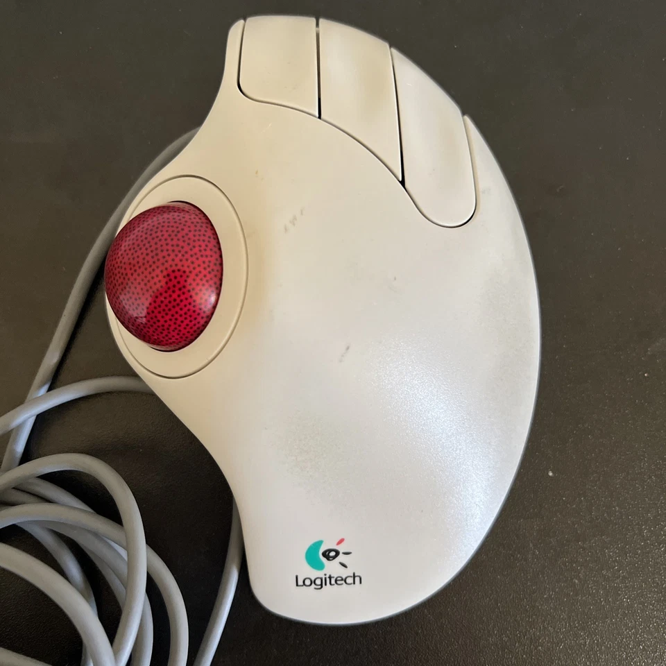 Logitech Trackball TrackMan Marble Mouse T-CH11 - Image 2 of 4