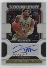 2022-23 Panini Prizm Draft Picks Sensational Signatures Silver Jordan Usher Auto