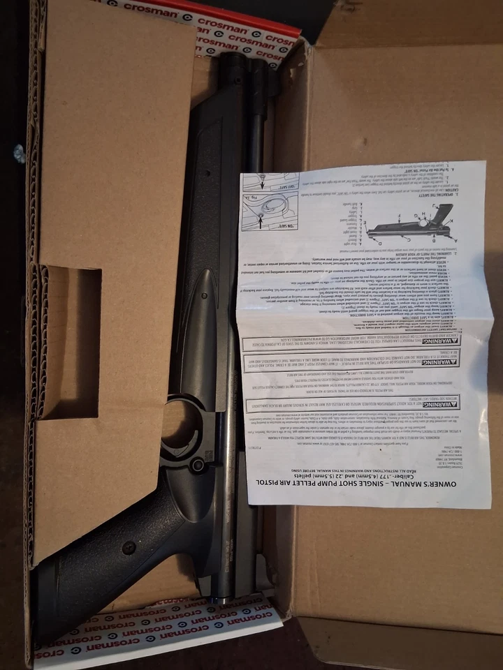 Bomba variable Crossman 1322 Classic .22 CAL acción de perno nueva caja abierta nunca usada Foto 2 de 4