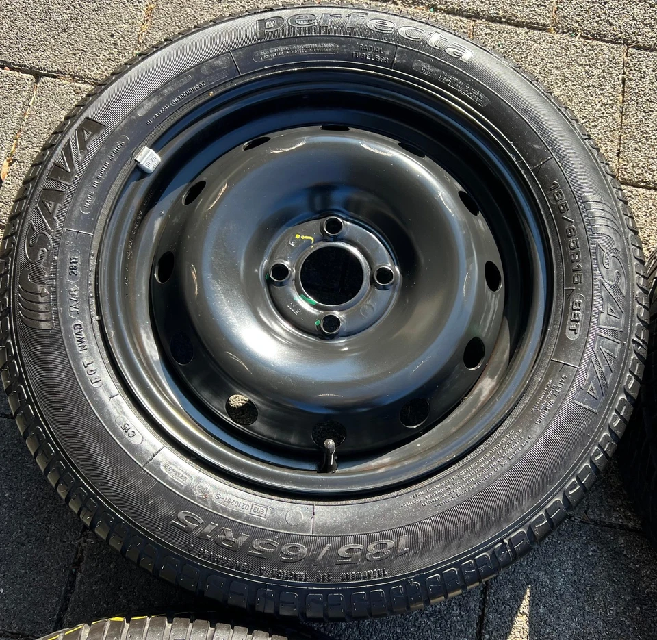 4 SOMMERRÄDER DACIA LOGAN SANDERO 185/65R15 88T SOMMERREIFEN FREIHAUS - Bild 3 von 4