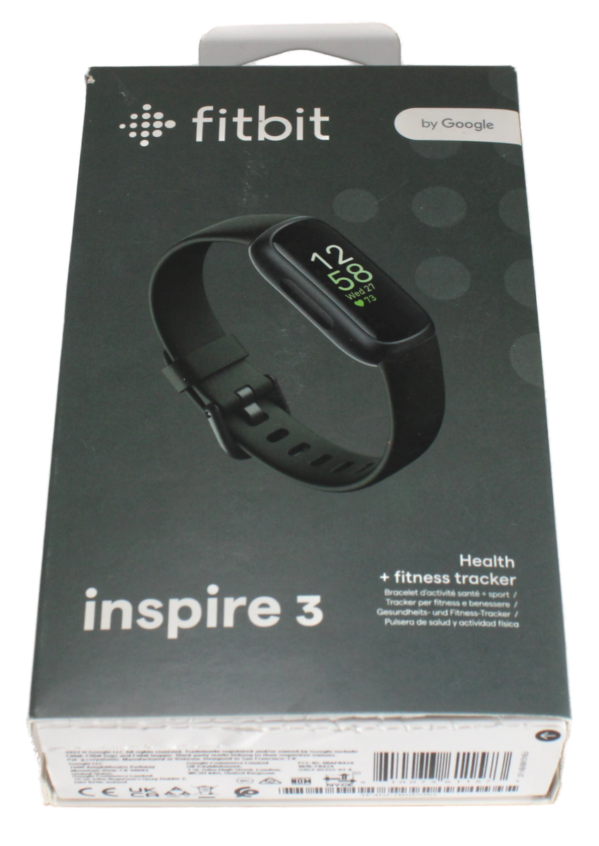 Google FITBIT Inspire 3 FB424BKBK-US Health Watch Gym & Training w