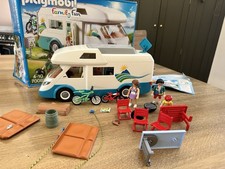 Playmobil Camper Van Set With Box (70088) Incomplete
