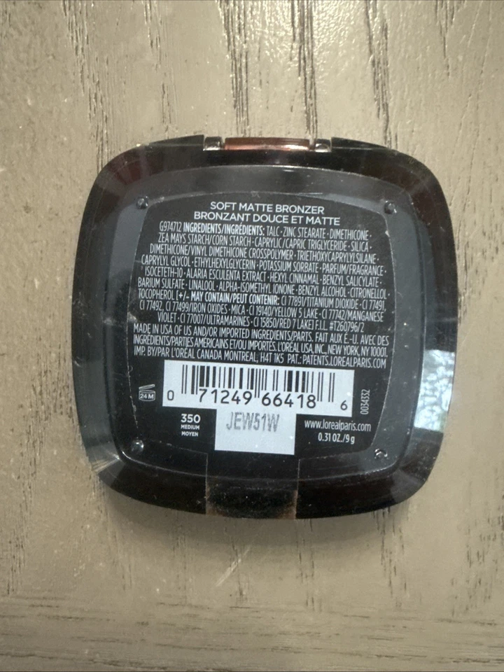 Loreal Infallible 24hr Fresh Wear Bronzer #350 - Image 2 of 2