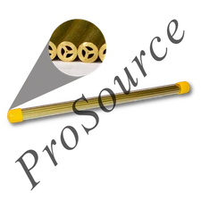 Brass Multi Channel EDM Tubes - 300mm (12")