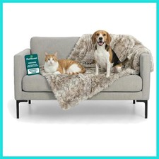 Waterproof Throw Blanket for Dogs  Indoor Cats, Reversible Protective Pet Bl...