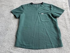 Figs Scrub Top Men s Medium Green Technical Collection Pocket