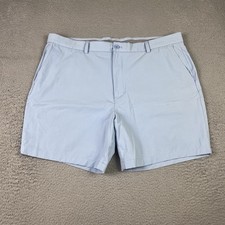 Vineyard Vines On The Go Shorts Mens 40 Blue Performance Golf Activewear Chino