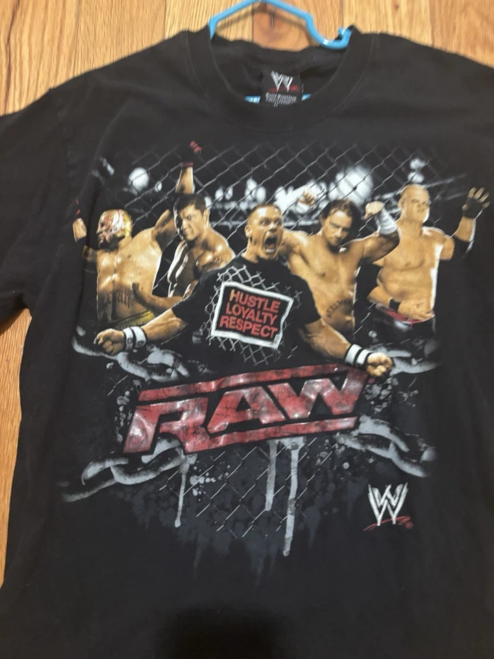 CAMISETA WWE JOHN CENA HUSTLE, LEALTAD, RESPETO NIÑOS WWE JUVENIL TALLA 10-12 Foto 3 de 4