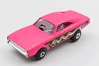 Matchbox MB70 Dodge Dragster pink, brown base. Superfast Lesney England. TOP