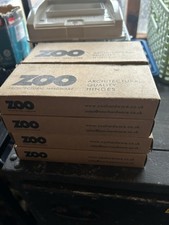8 Unopened Packs Of 2 Zoo Fire Rated Ball Bearing Hinges 4-inch (102mm) New