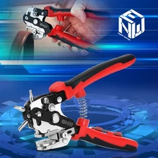 6-In-1 Adjustable Heavy Duty Hole Punch Multi Hole Revolving Hole Puncher Plier