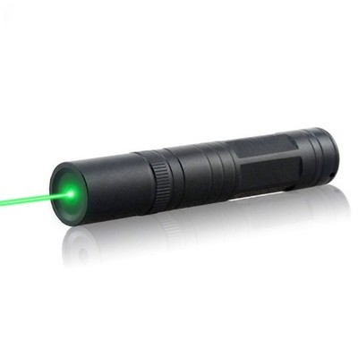 SWS1 Flashlight Adjustable Focus 532NM Light Visible Beam Green With Battery