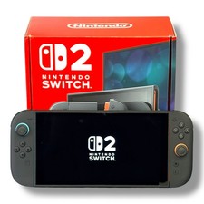 Nintendo Switch 2 Console, 256GB + Black Joy-Con 2, (No DLC) Boxed