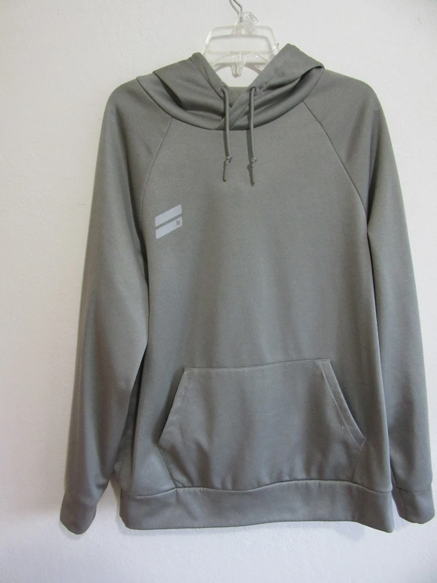 Hurley Hoodie men hooded sweatshirt - O&O Solid Core Grey