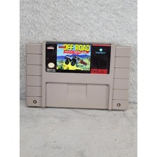 Super Off Road The Baja Nintendo SNES 1993 Tradewest Racing Game SNS-S2-USA