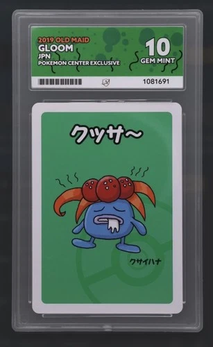 ACE 10 Gloom 2019 Old Maid Pokemon Center Exclusive JP
