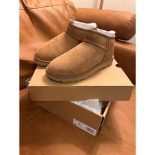 UGG Classic Ultra Mini Boot Chestnut Women's Size 7 NIB W/Box