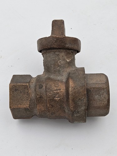 Ford 3/4 Inch Meter Swivel Curb Ball Valve With Flare Nut Vintage