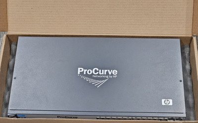 HP ProCurve 2610-24 J9085A 24 Port Fast Ethernet Network Switch W POWER CABLE
