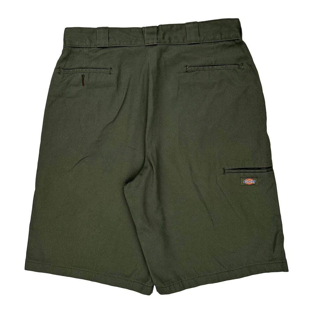 Loose Fit Dickies Shorts - 36W 10L Green Cotton Blend