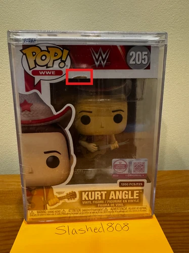 (DAMAGED) Funko POP! - WWE Kurt Angle #205 - 1200 Pieces Exclusive