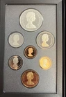 1989 Canada Proof Coin Set Royal Canadian Mint Silver Dollar Mackenzie Box COA