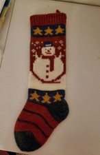 Chrostmas Snowman Stocking