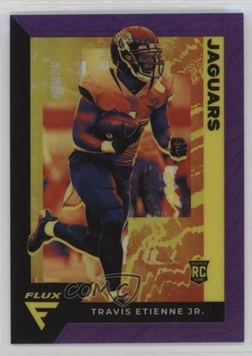 2021 Panini Chronicles Flux Rookies Purple Prizm /199 Travis Etienne Jr RC 1cz3