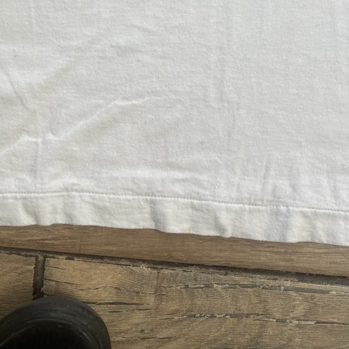 Camiseta vintage de la película Star Wars deletreada para hombre blanca y negra talla L - Imagen 8 de 18