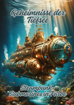 Geheimnisse der Tiefsee Steampunk-Submarines in Farbe Ela Artjoy Taschenbuch