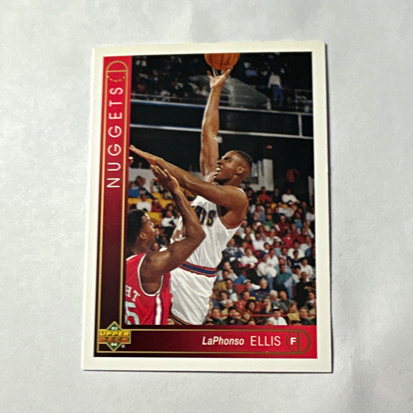 Upper Deck 1993-94 Jumbo Insert LaPhonso Ellis #391 Denver Nuggets