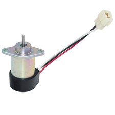 6242128m1 Fuel Shutoff Solenoid Fits Massey Ferg Tractors Mt265b Mf 1520 St60a